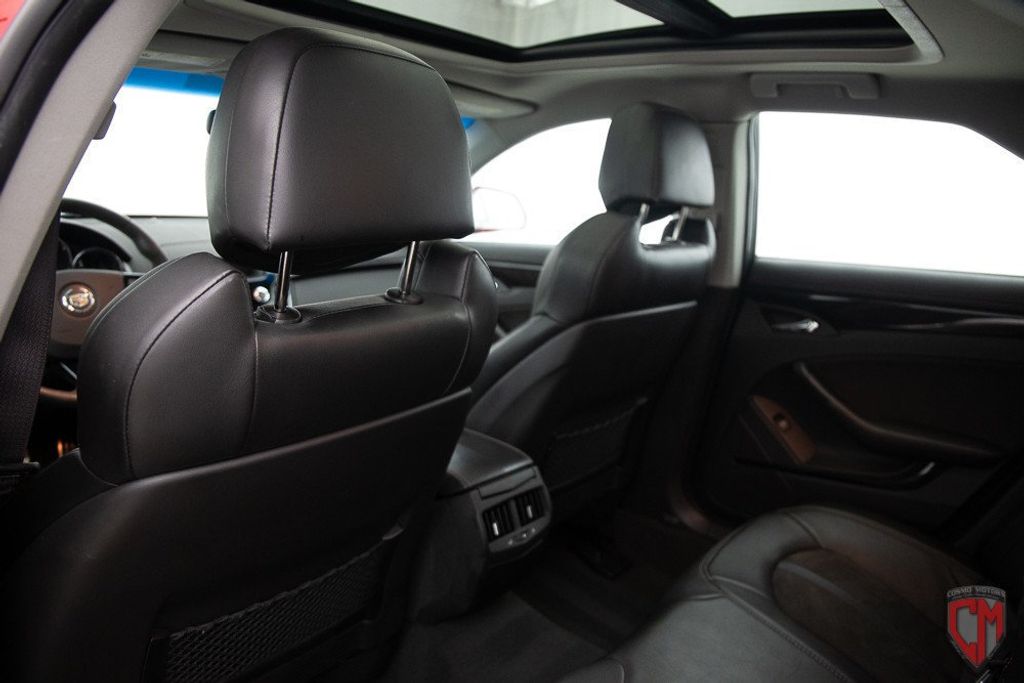 2014 Cadillac CTS-V Sedan in Red Obsession Tintcoat