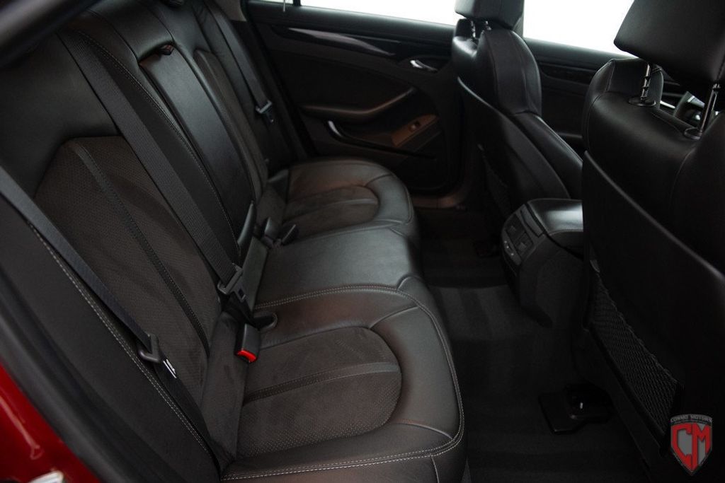 2014 Cadillac CTS-V Sedan in Red Obsession Tintcoat