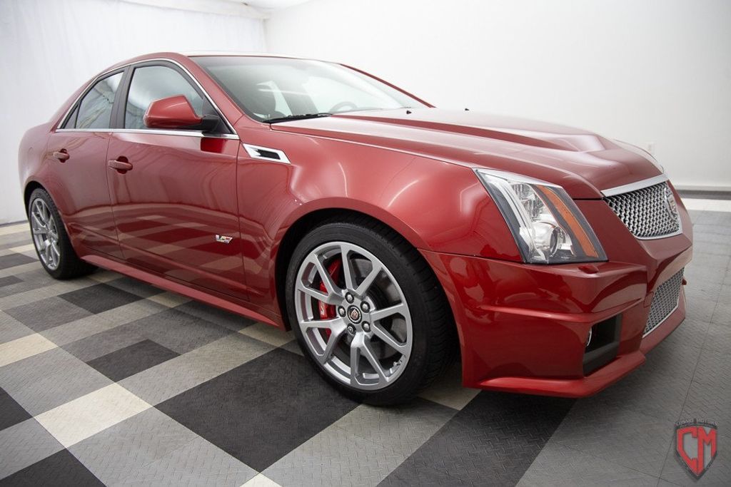 2014 Cadillac CTS-V Sedan in Red Obsession Tintcoat