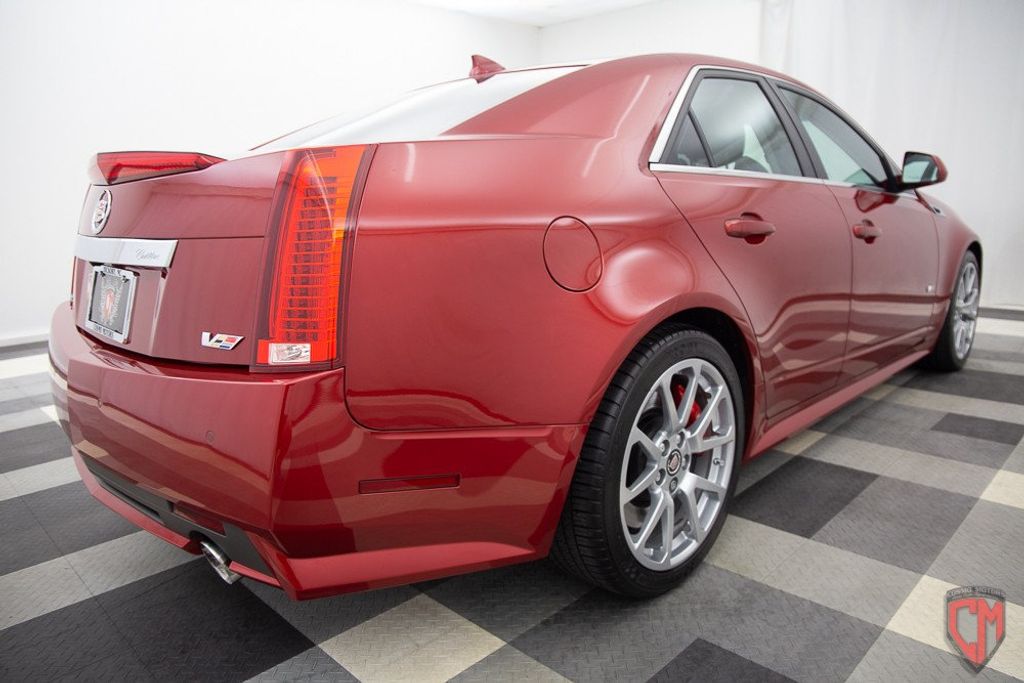 2014 Cadillac CTS-V Sedan in Red Obsession Tintcoat