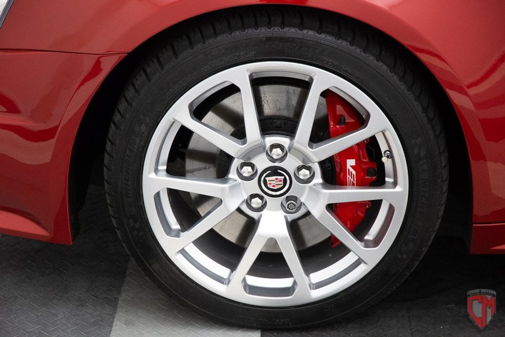 2014 Cadillac CTS-V Sedan in Red Obsession Tintcoat