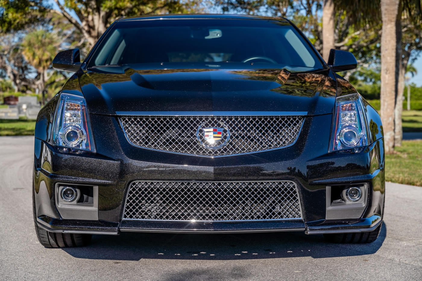 2014 Cadillac CTS-V Wagon in Black Diamond Tricoat