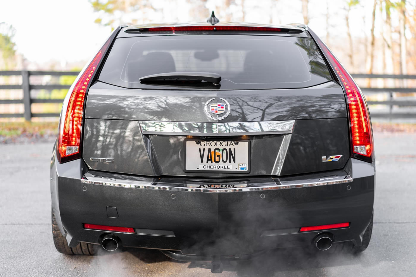 2014 Cadillac CTS-V Wagon in Phantom Gray Metallic