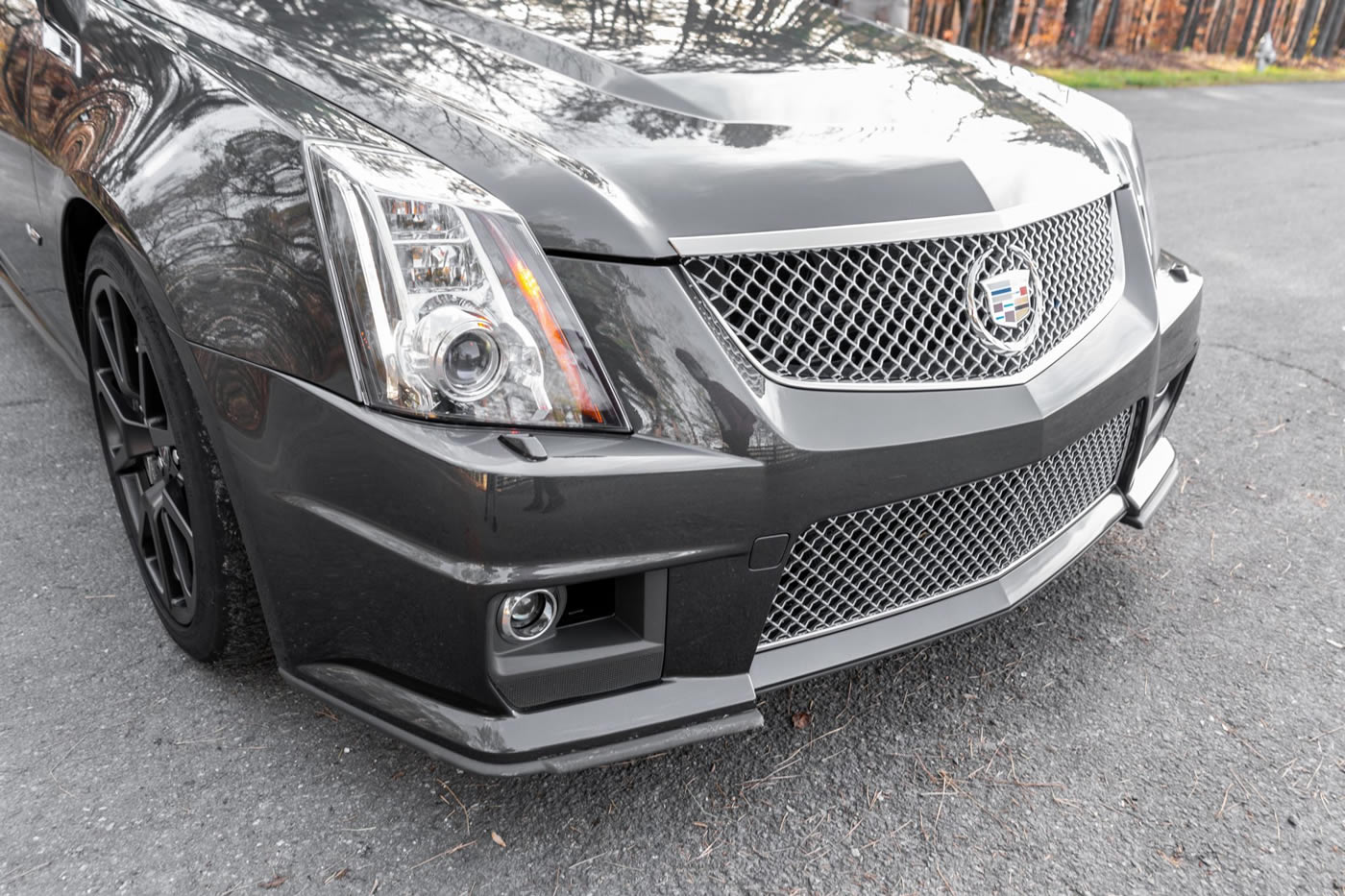 2014 Cadillac CTS-V Wagon in Phantom Gray Metallic