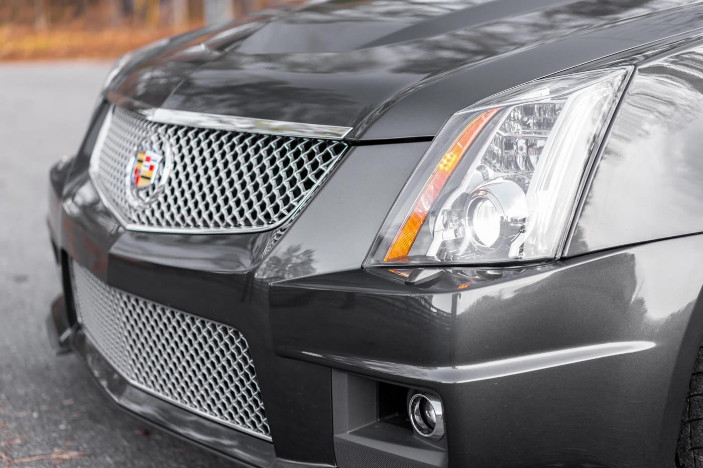 2014 Cadillac CTS-V Wagon in Phantom Gray Metallic