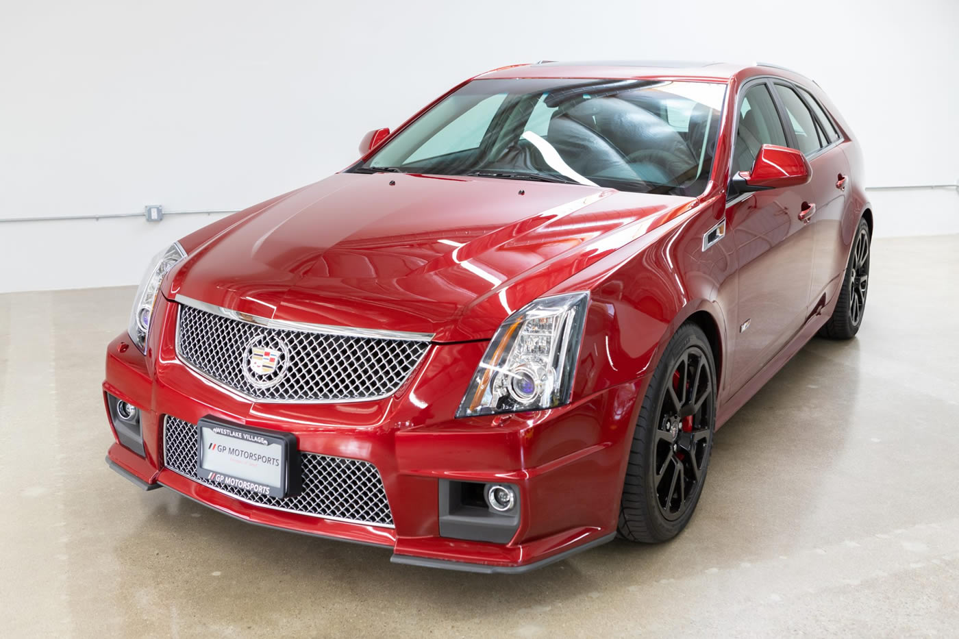 2014 Cadillac CTS-V Wagon in Red Obsession Tintcoat