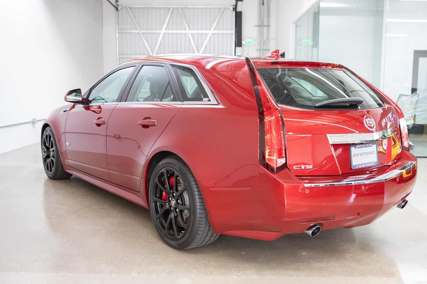 2014 Cadillac CTS-V Wagon in Red Obsession Tintcoat