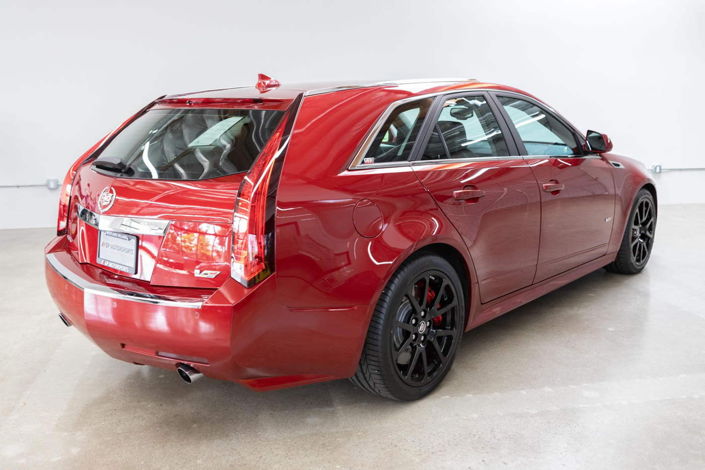 2014 Cadillac CTS-V Wagon in Red Obsession Tintcoat