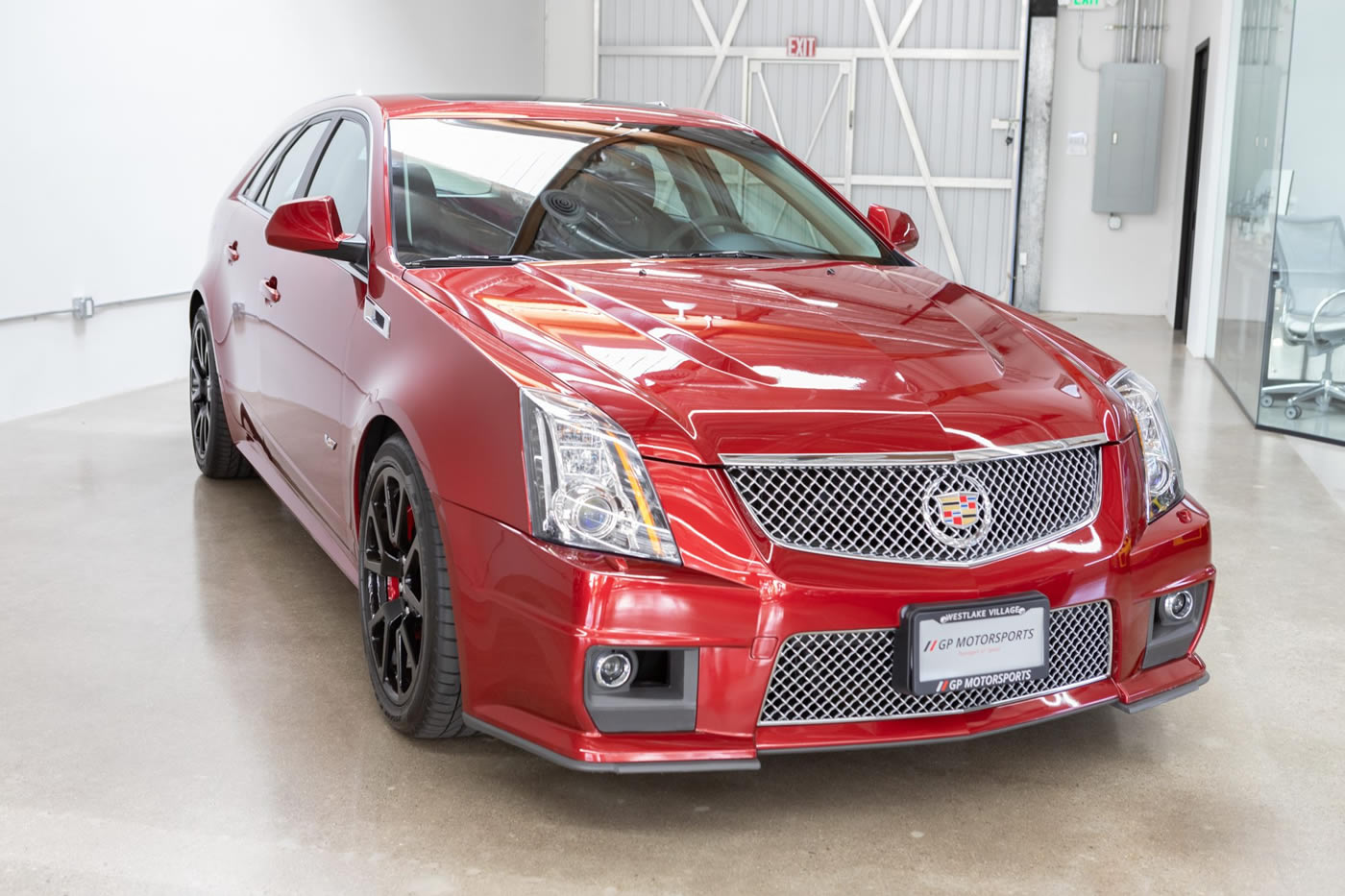 2014 Cadillac CTS-V Wagon in Red Obsession Tintcoat