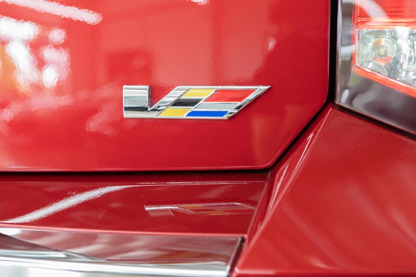 2014 Cadillac CTS-V Wagon in Red Obsession Tintcoat