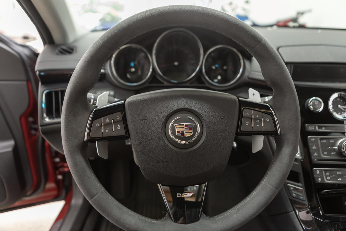 2014 Cadillac CTS-V Wagon in Red Obsession Tintcoat