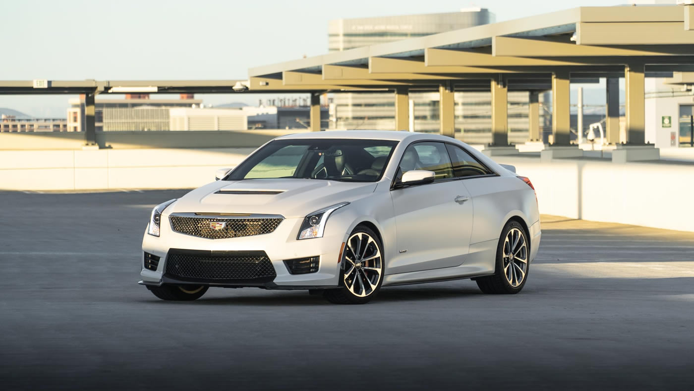 2016 Cadillac ATS-V Coupe Crystal White Frost Edition