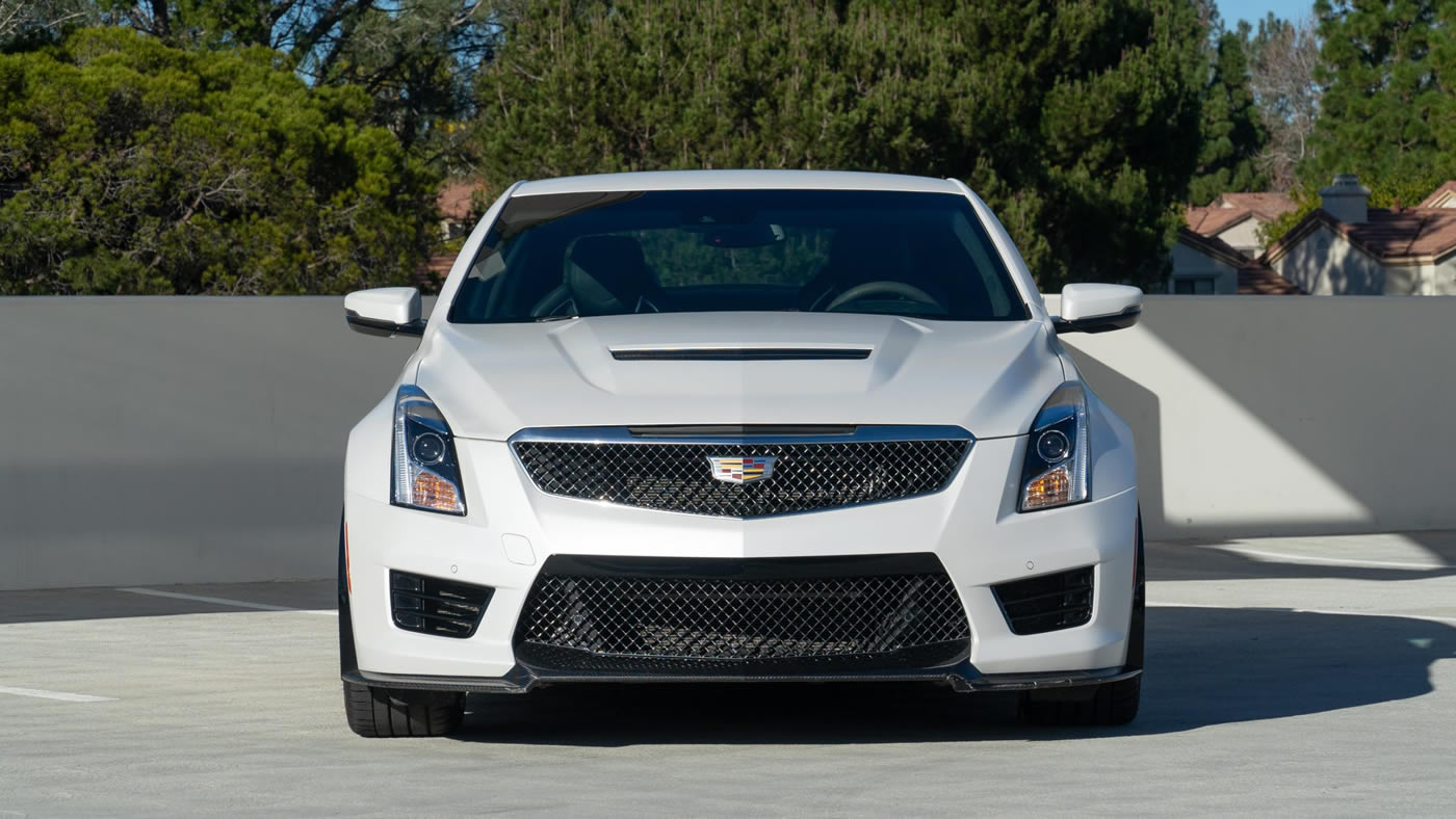 2016 Cadillac ATS-V Coupe Crystal White Frost Edition