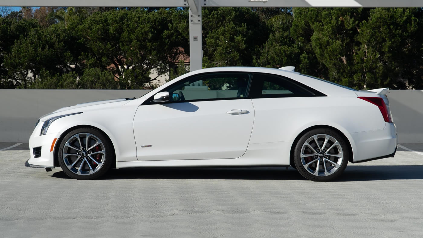 2016 Cadillac ATS-V Coupe Crystal White Frost Edition