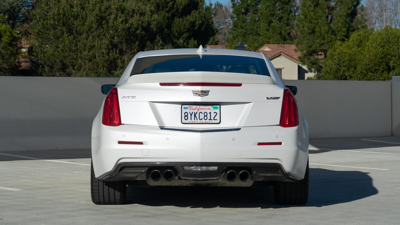 2016 Cadillac ATS-V Coupe Crystal White Frost Edition