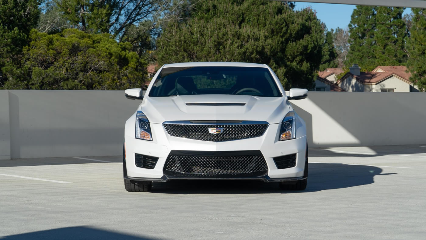 2016 Cadillac ATS-V Coupe Crystal White Frost Edition