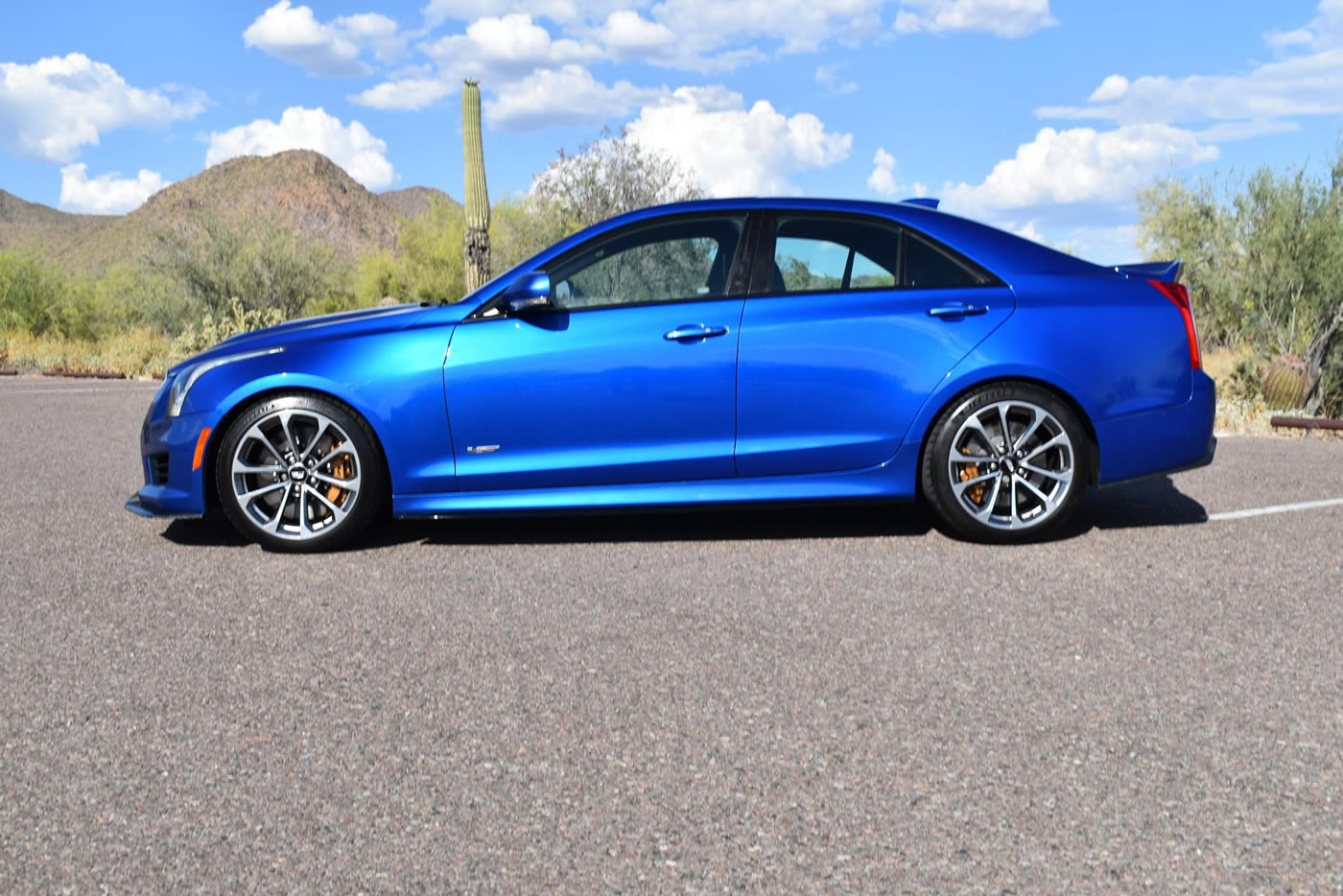 2016 Cadillac ATS-V Sedan in Vector Blue Metallic