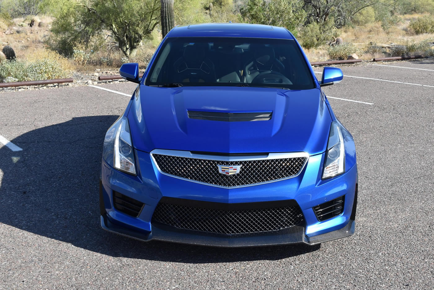 2016 Cadillac ATS-V Sedan in Vector Blue Metallic