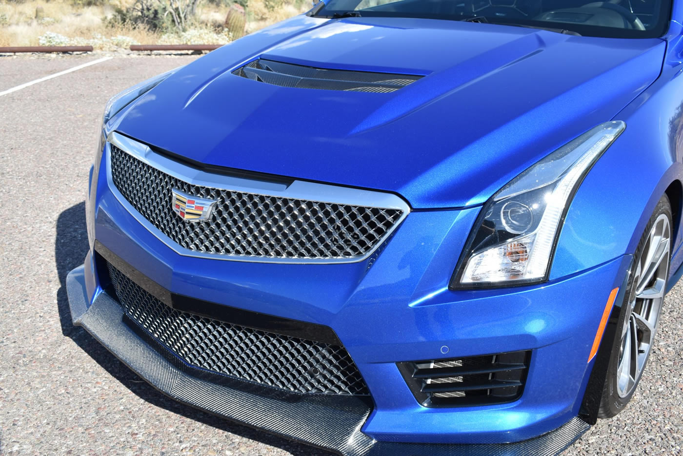 2016 Cadillac ATS-V Sedan in Vector Blue Metallic