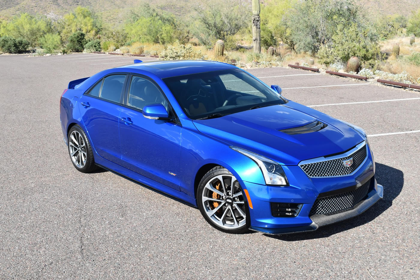 2016 Cadillac ATS-V Sedan in Vector Blue Metallic