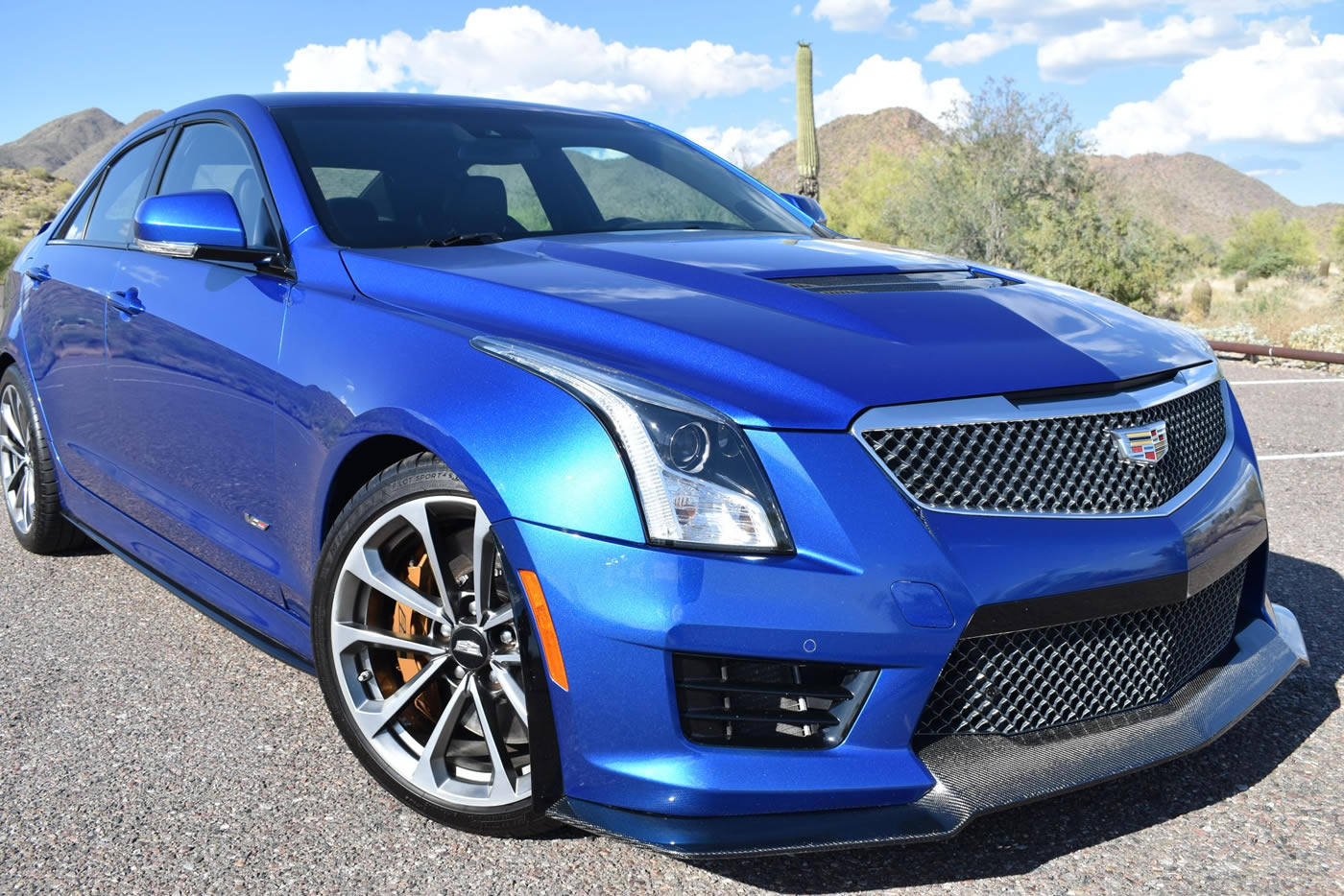 2016 Cadillac ATS-V Sedan in Vector Blue Metallic