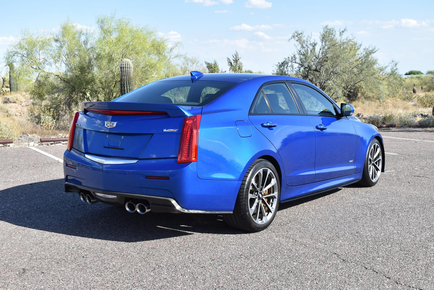 2016 Cadillac ATS-V Sedan in Vector Blue Metallic