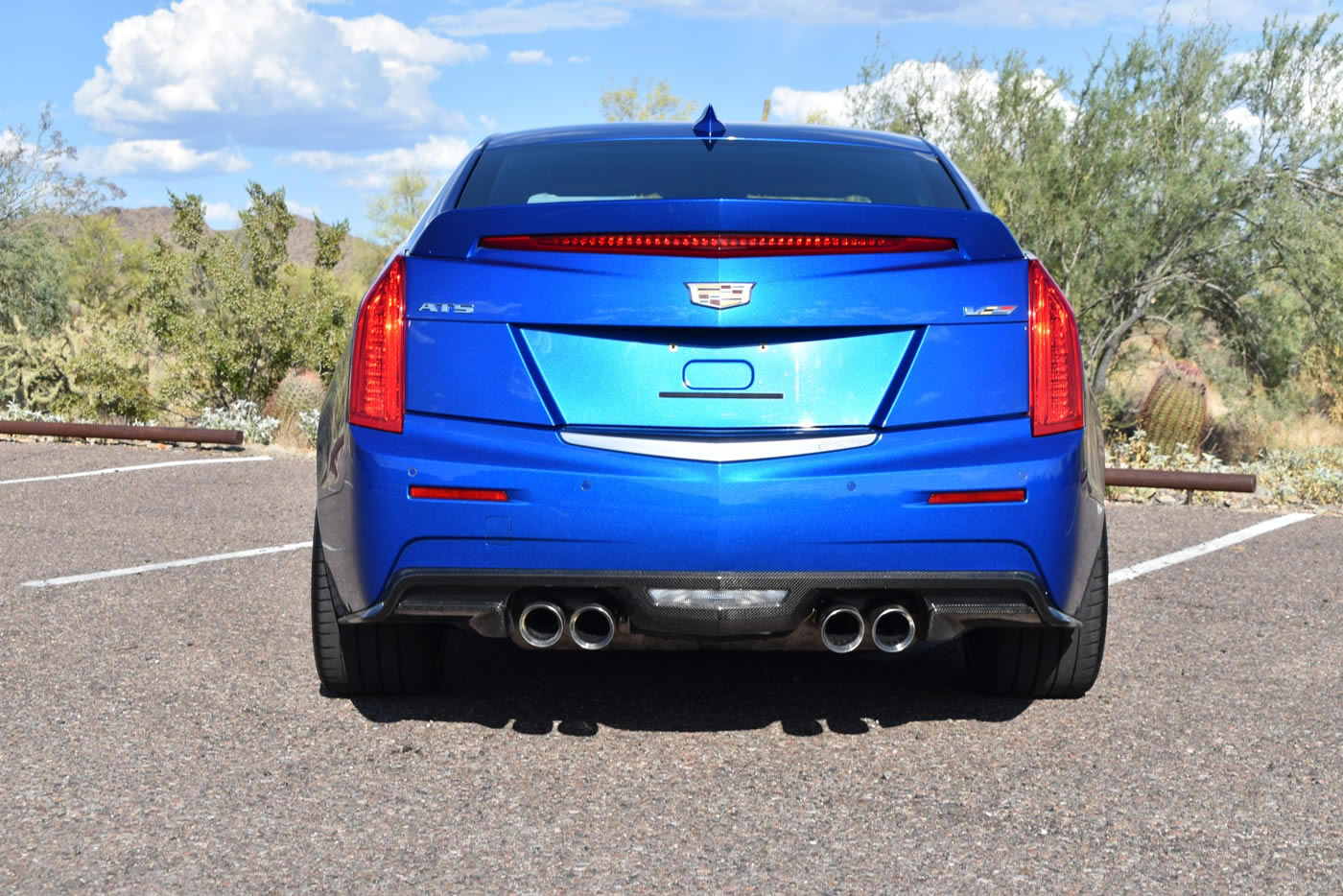 2016 Cadillac ATS-V Sedan in Vector Blue Metallic