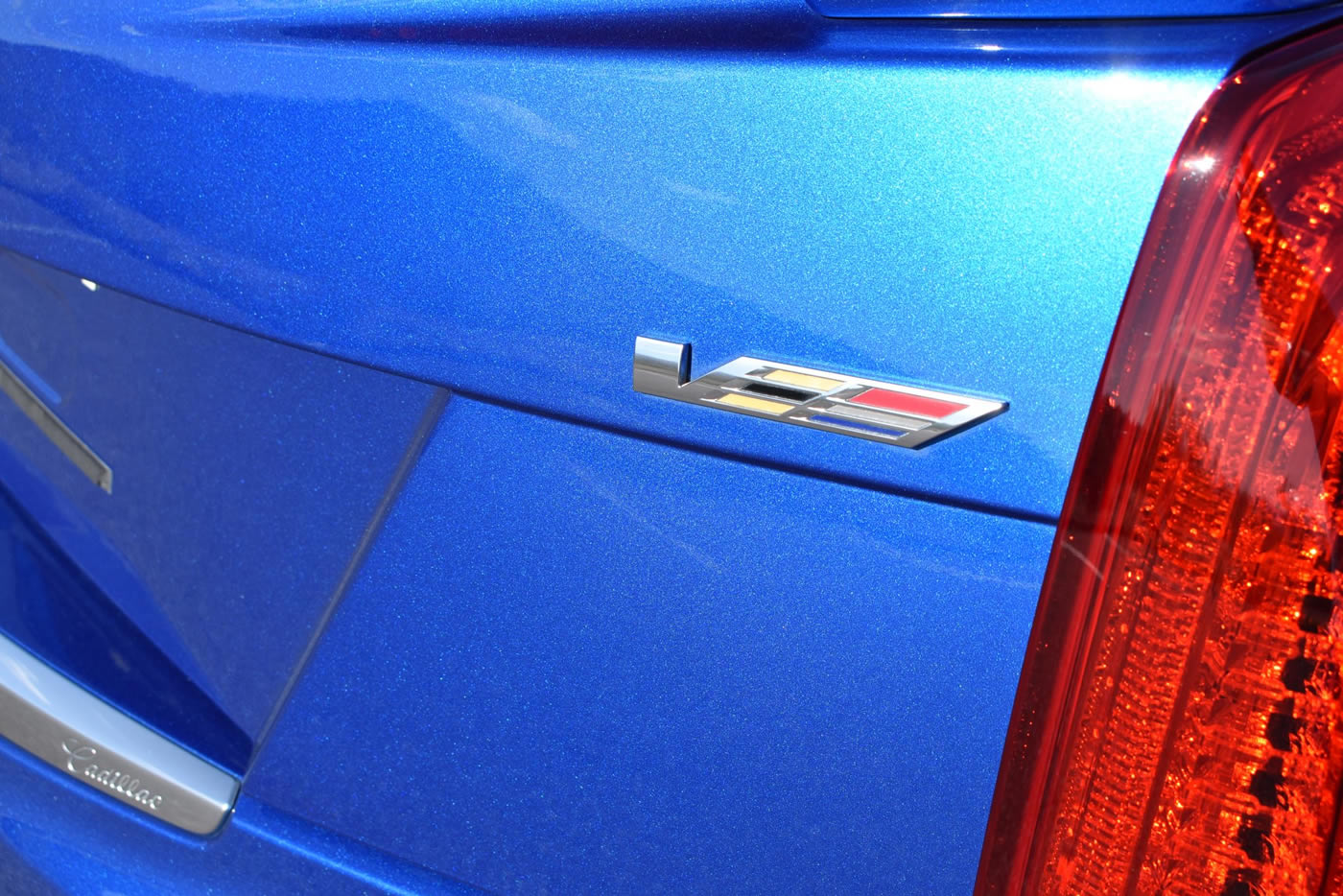 2016 Cadillac ATS-V Sedan in Vector Blue Metallic