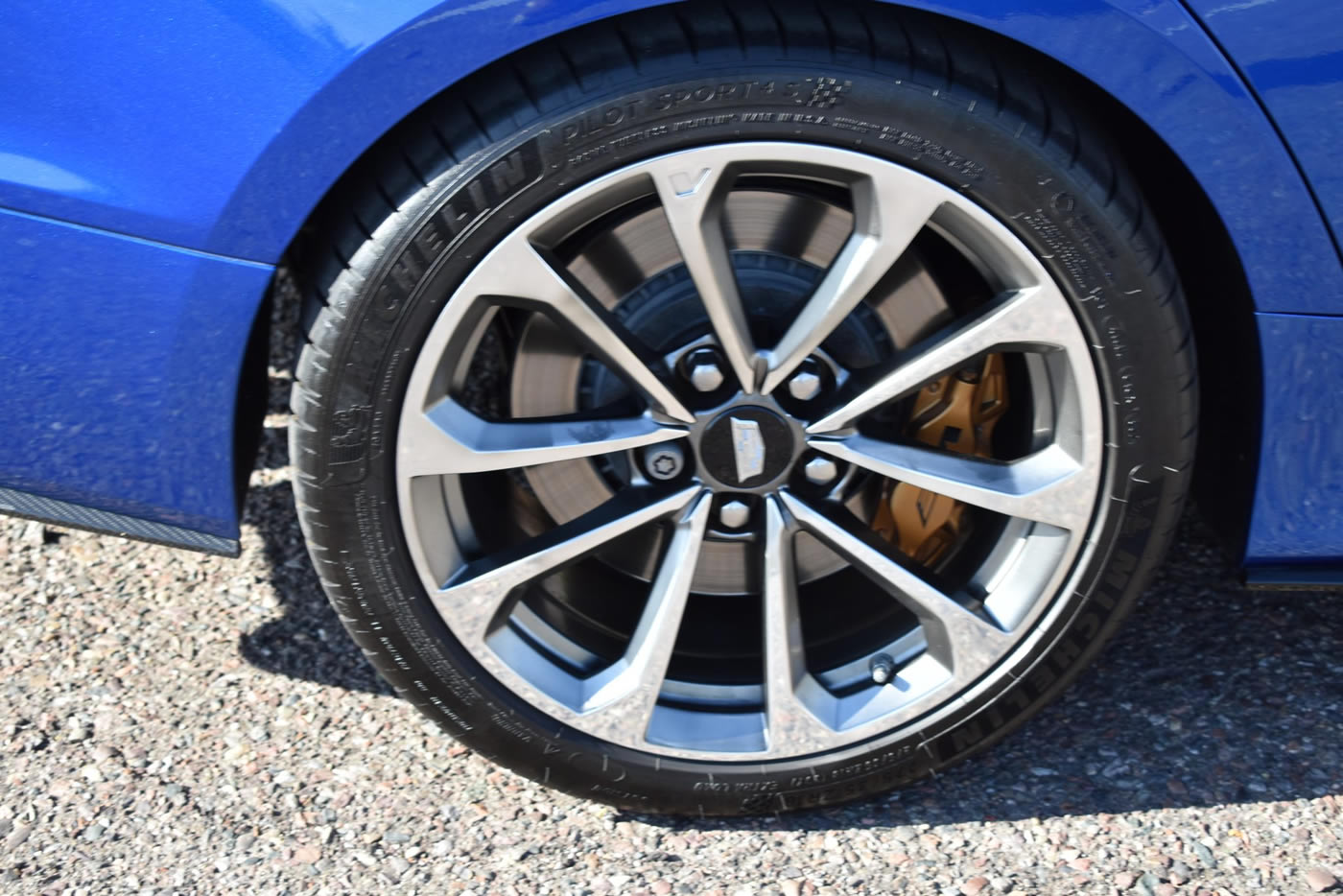 2016 Cadillac ATS-V Sedan in Vector Blue Metallic