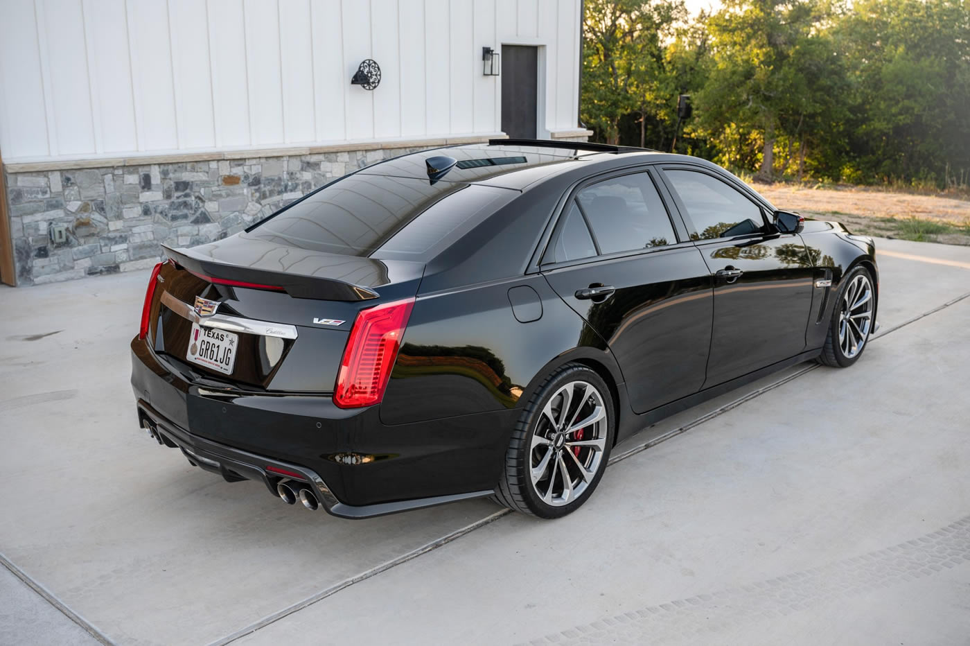 2018 Cadillac CTS-V Championship Edition in Black Raven