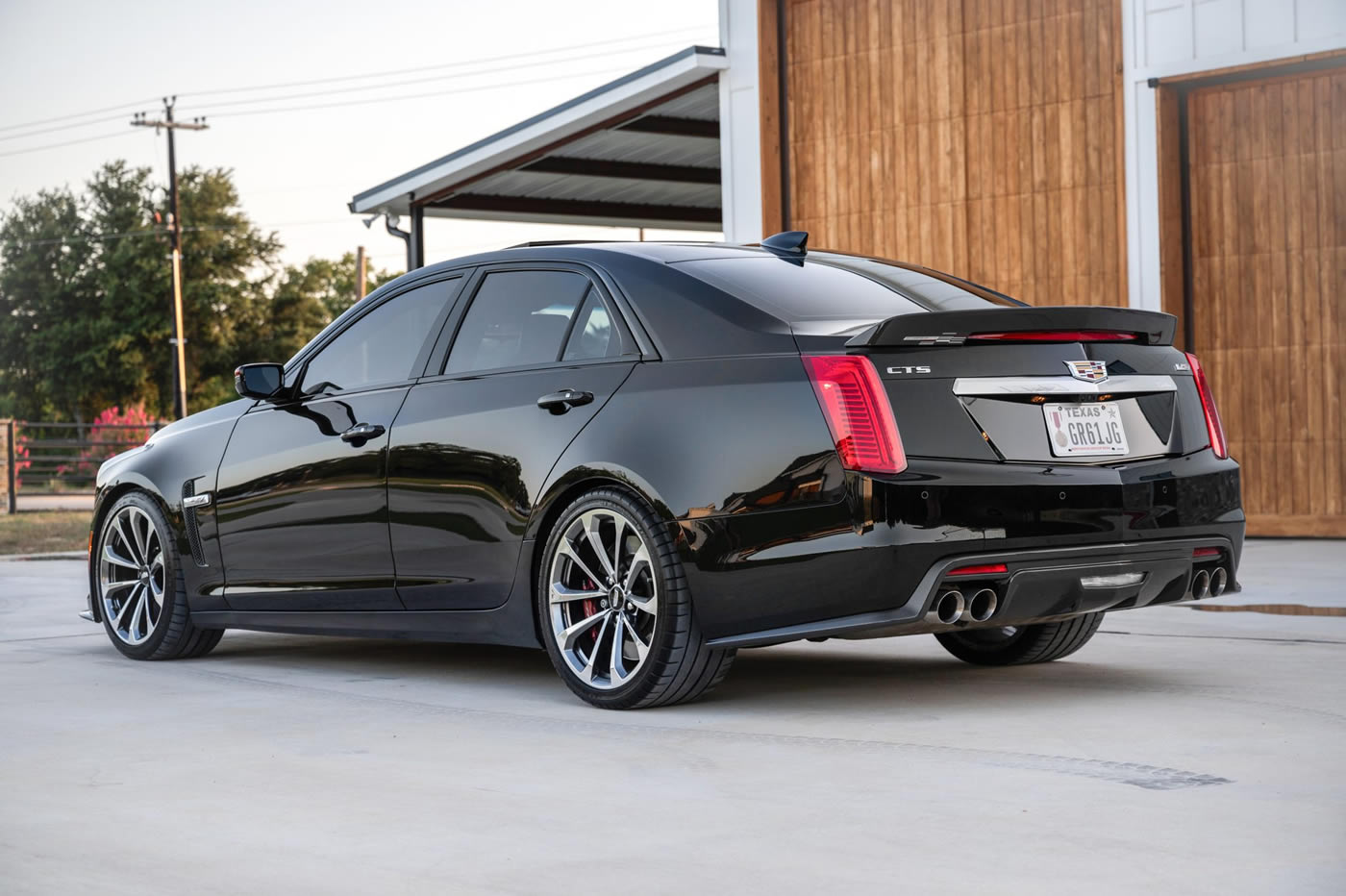 2018 Cadillac CTS-V Championship Edition in Black Raven