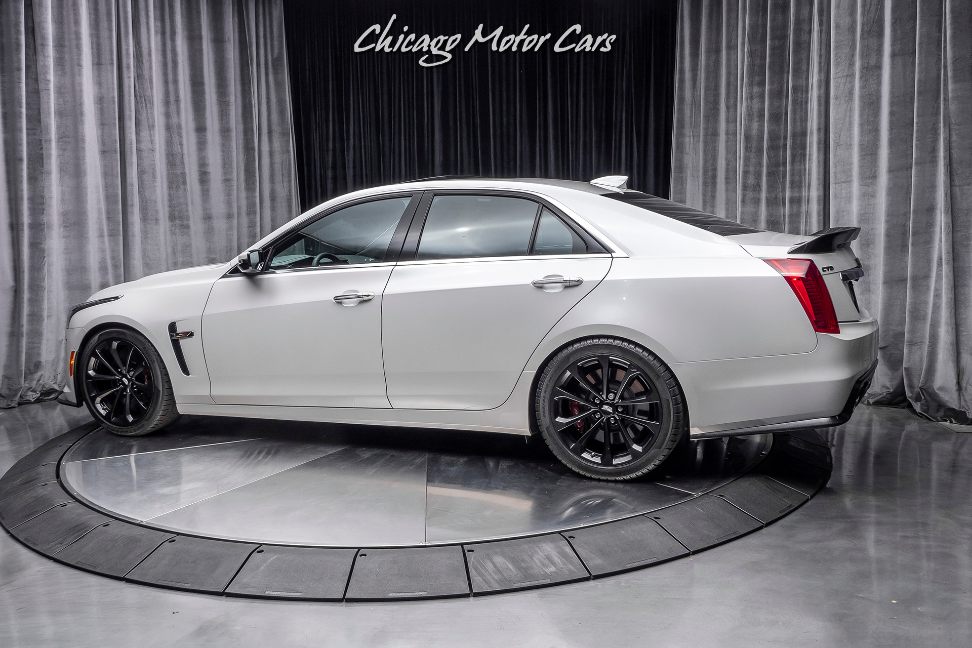 2018 Cadillac CTS-V in Crystal White Tri-Coat