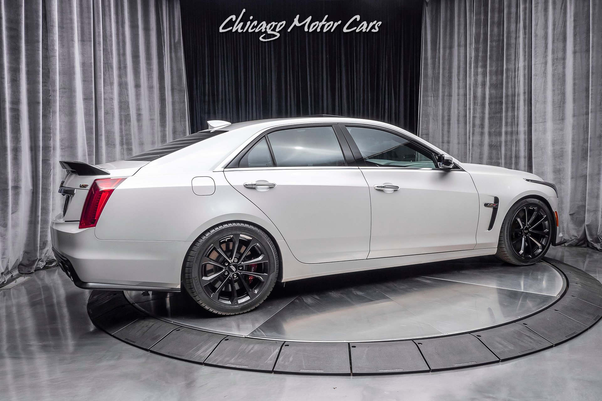 2018 Cadillac CTS-V in Crystal White Tri-Coat