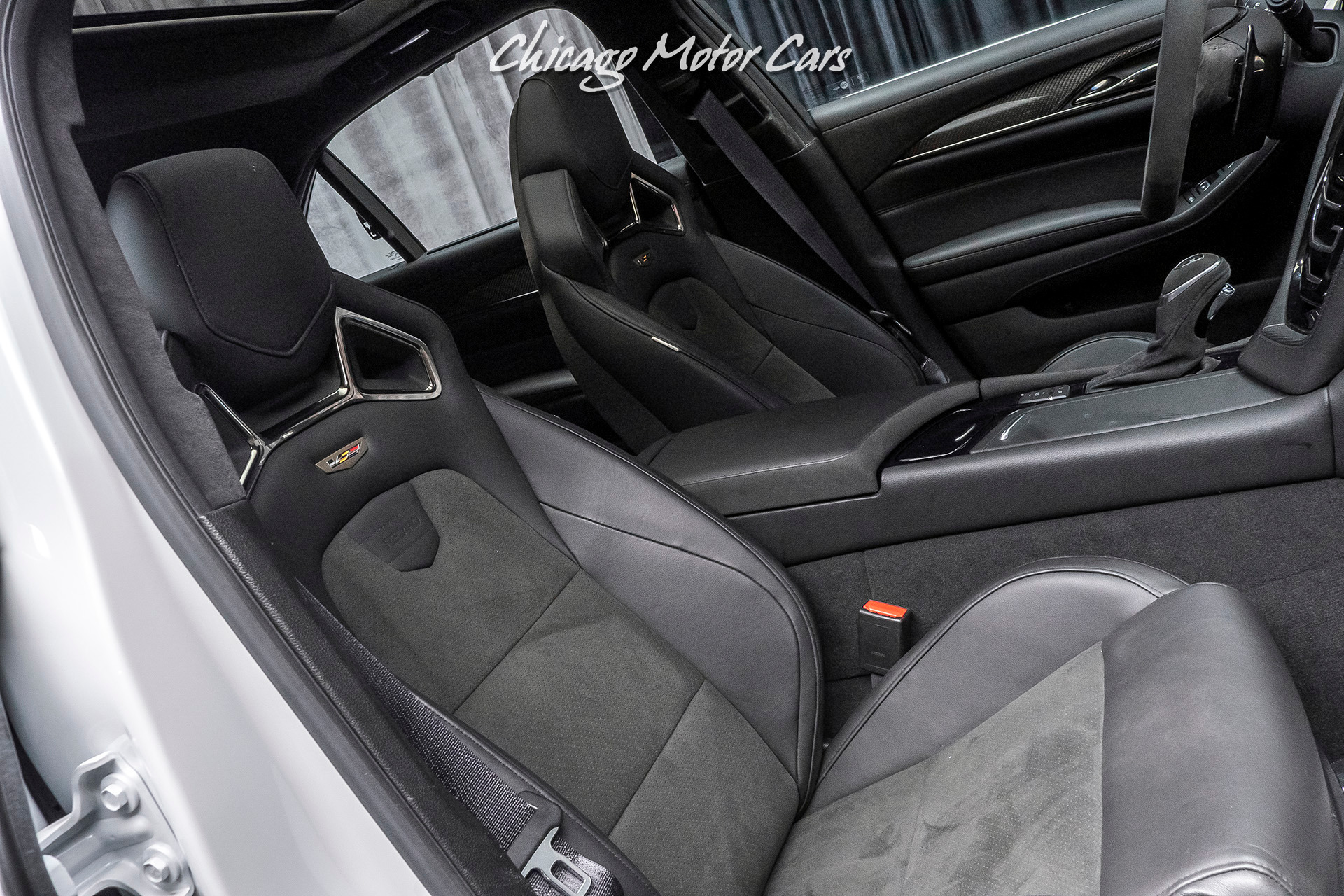 2018 Cadillac CTS-V in Crystal White Tri-Coat