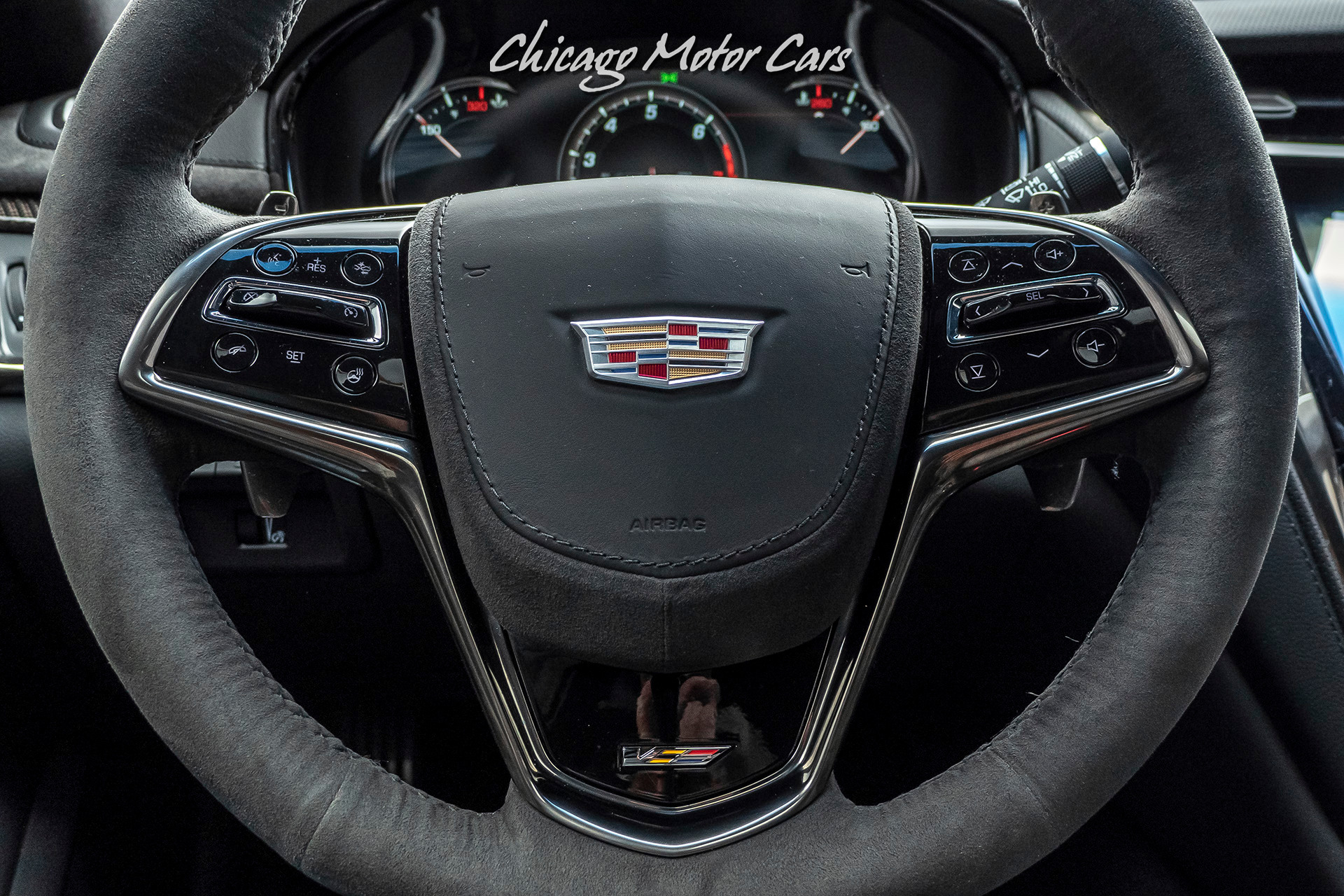 2018 Cadillac CTS-V in Crystal White Tri-Coat
