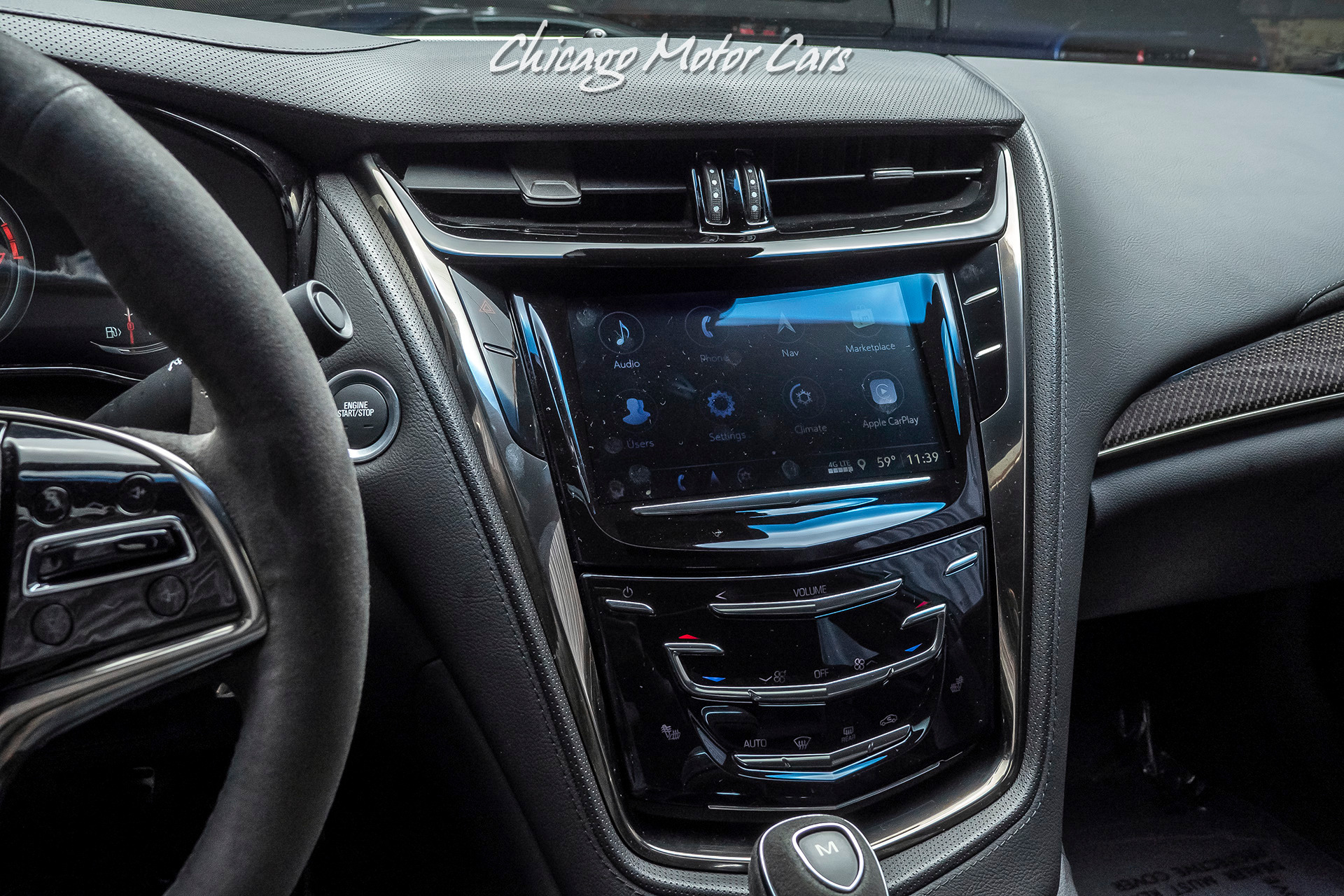 2018 Cadillac CTS-V in Crystal White Tri-Coat