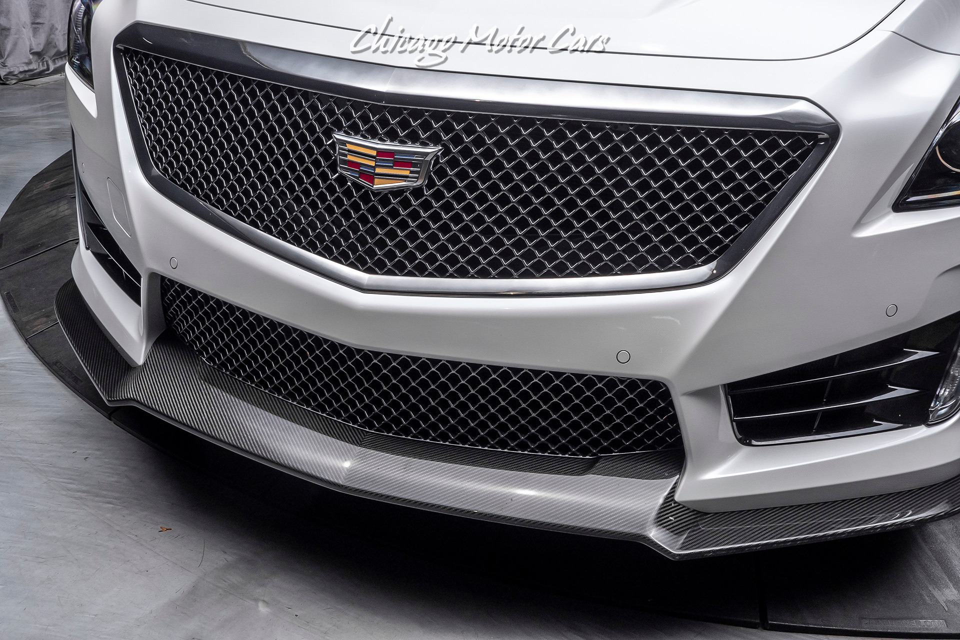 2018 Cadillac CTS-V in Crystal White Tri-Coat