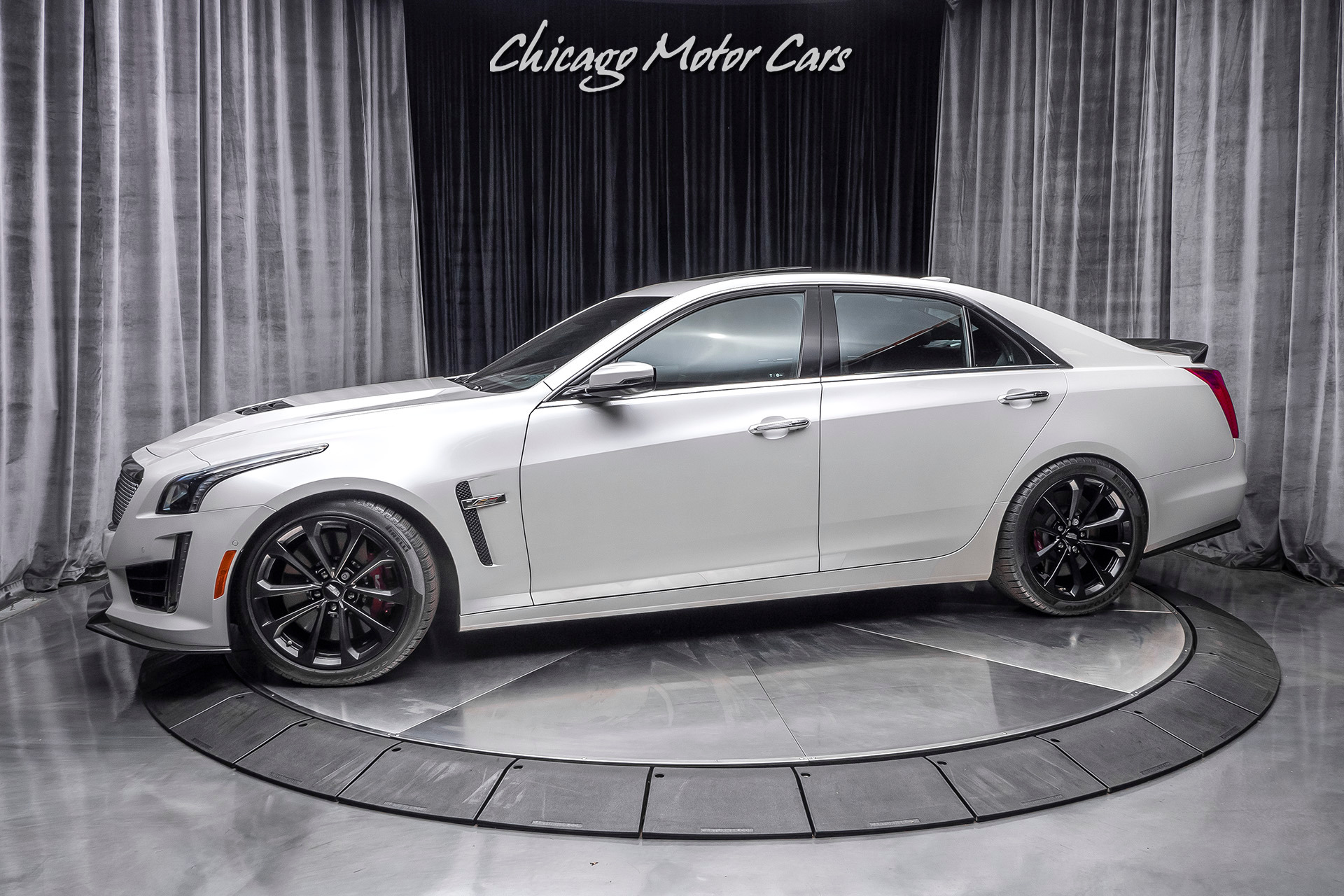 2018 Cadillac CTS-V in Crystal White Tri-Coat