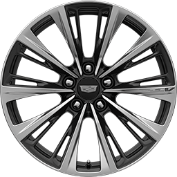 2022 Cadilac CT5-V Blackwing Wheel in Polished Dark Android Finish