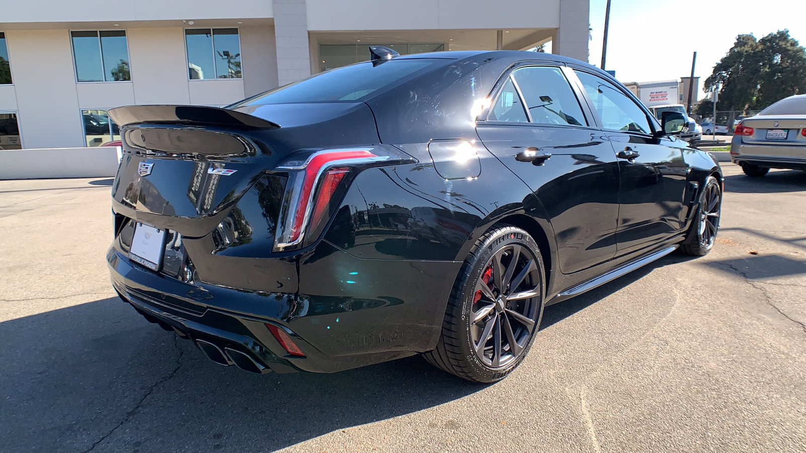 2022 Cadillac CT4-V Blackwing in Black Raven