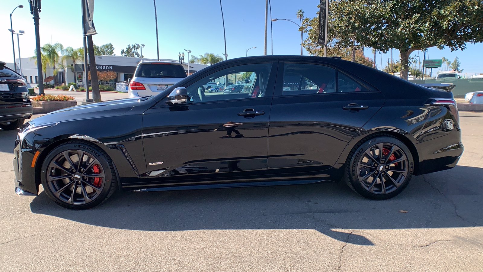 2022 Cadillac CT4-V Blackwing in Black Raven