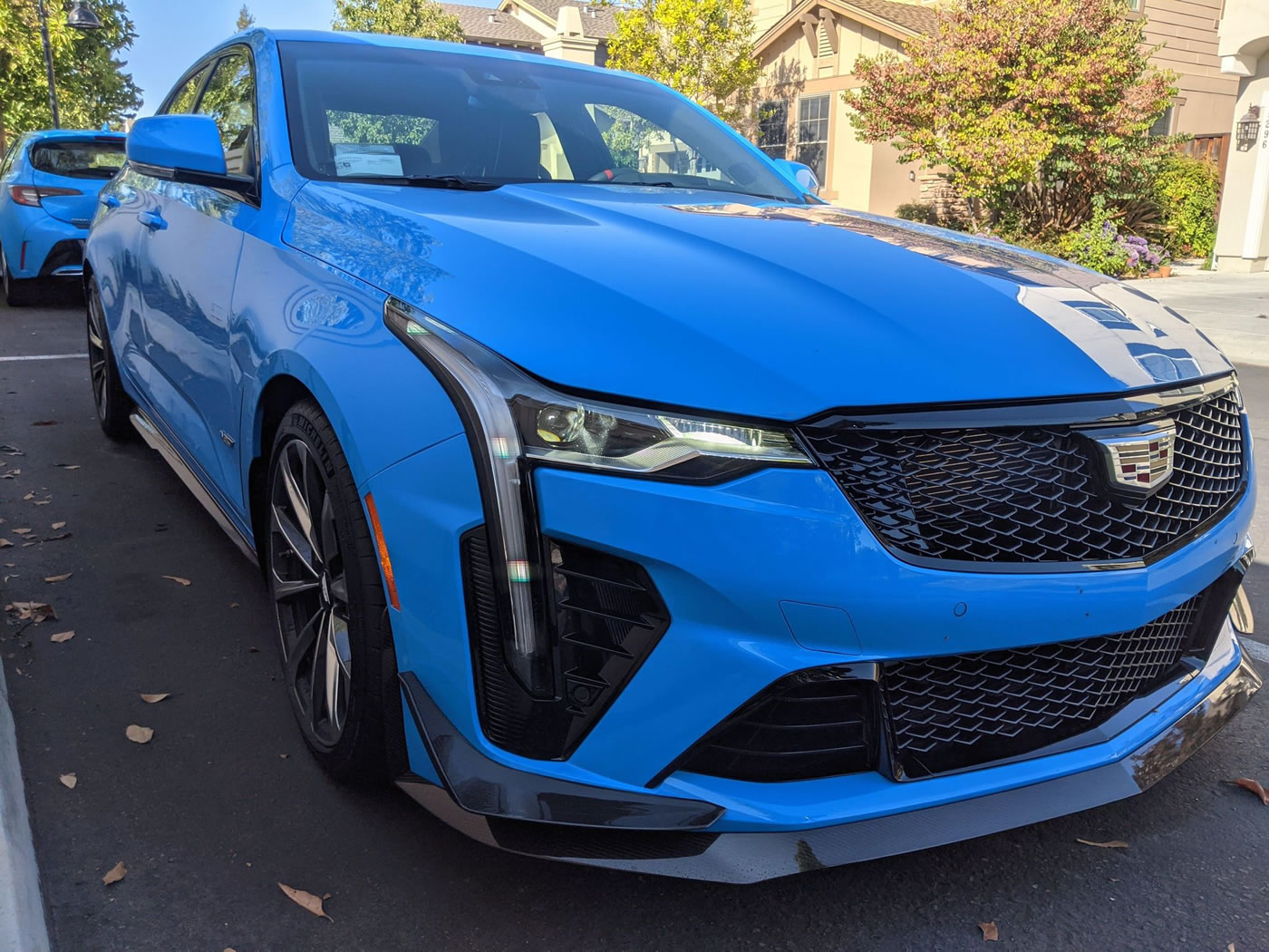 2022 Cadillac CT4-V Blackwing in Electric Blue