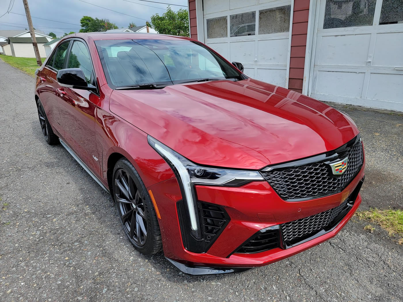 2022 Cadillac CT4-V Blackwing in Infrared Tintcoat