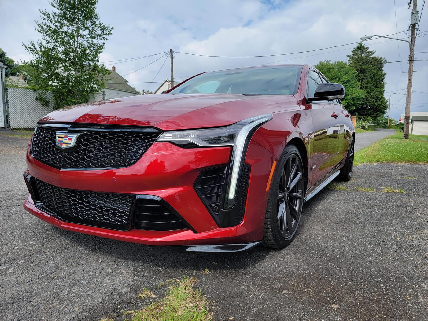 2022 Cadillac CT4-V Blackwing in Infrared Tintcoat