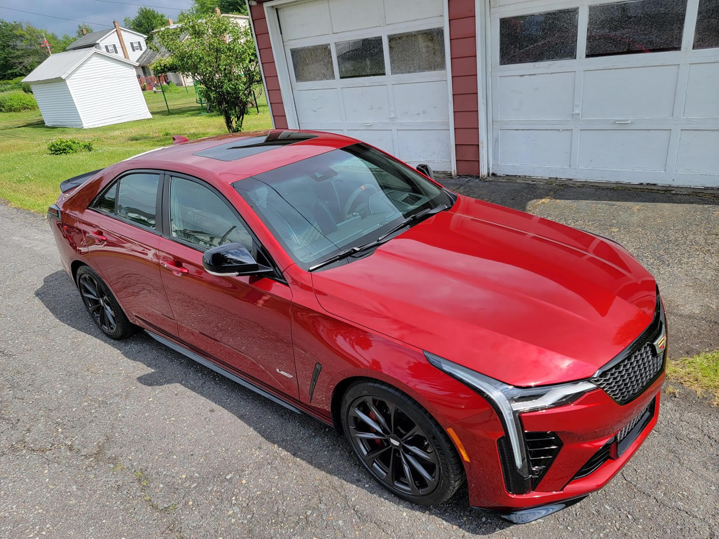 2022 Cadillac CT4-V Blackwing in Infrared Tintcoat