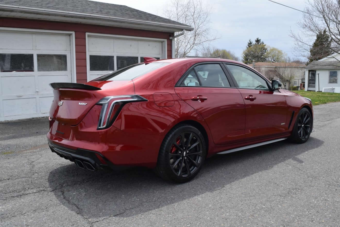 2022 Cadillac CT4-V Blackwing in Infrared Tintcoat