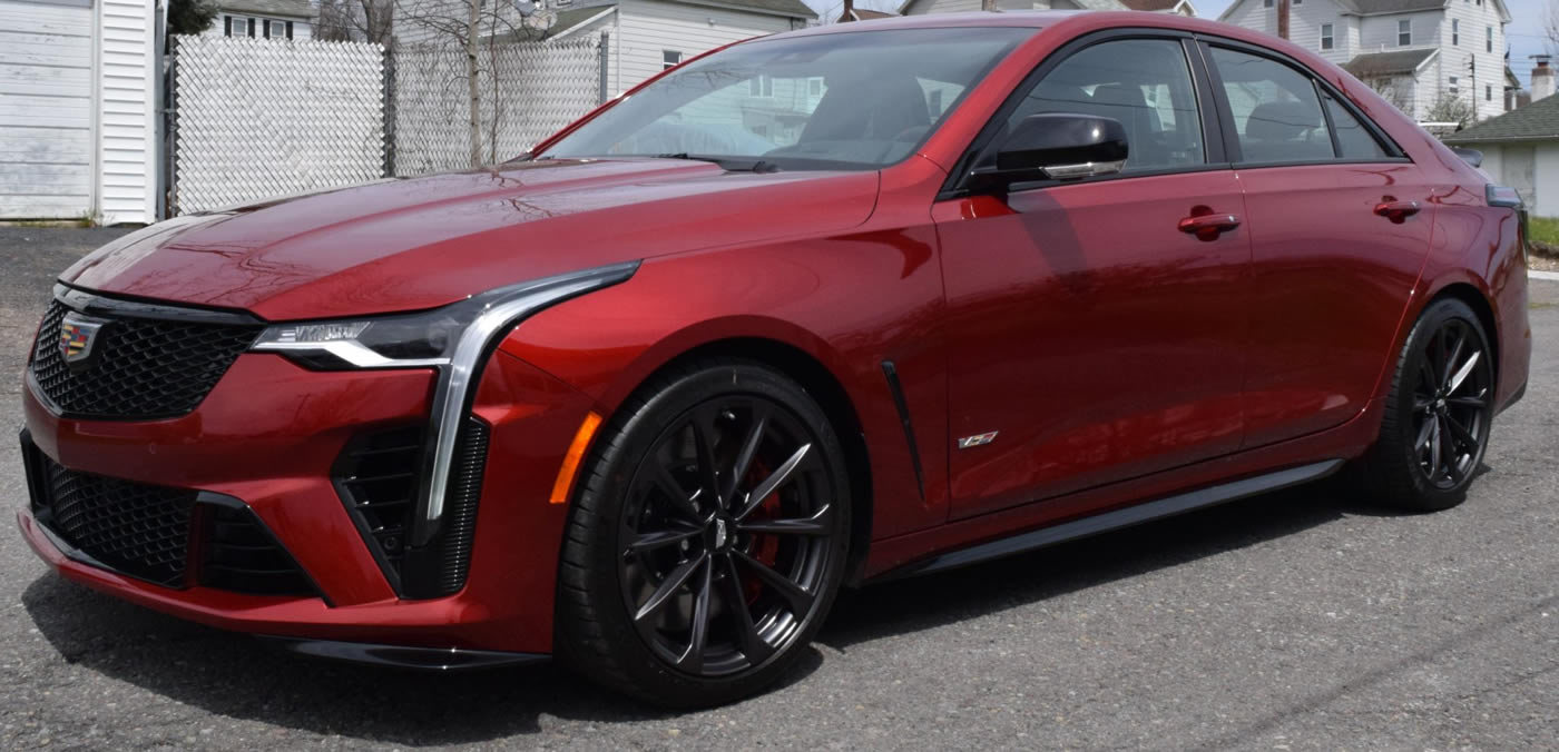 2022 Cadillac CT4-V Blackwing in Infrared Tintcoat