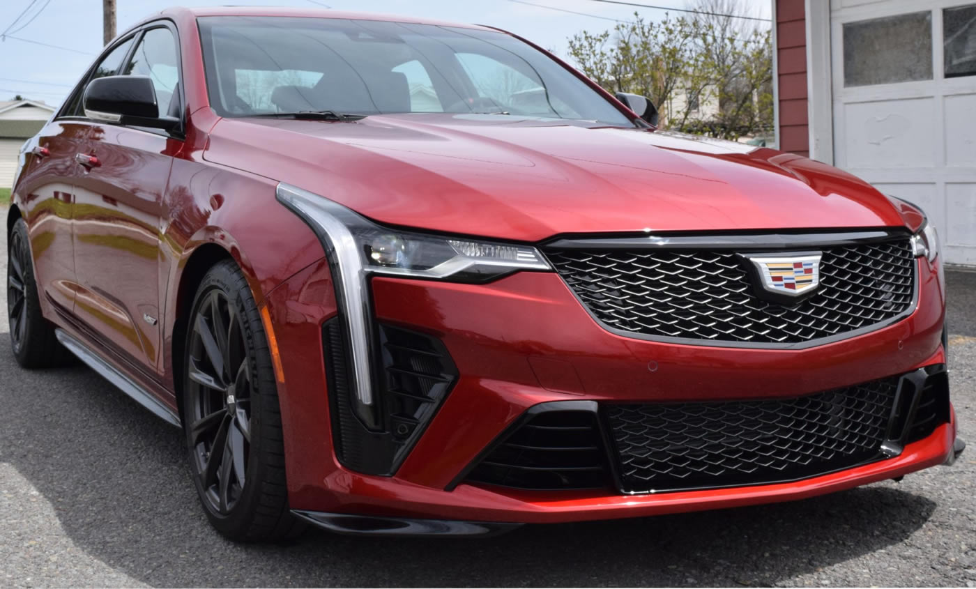 2022 Cadillac CT4-V Blackwing in Infrared Tintcoat