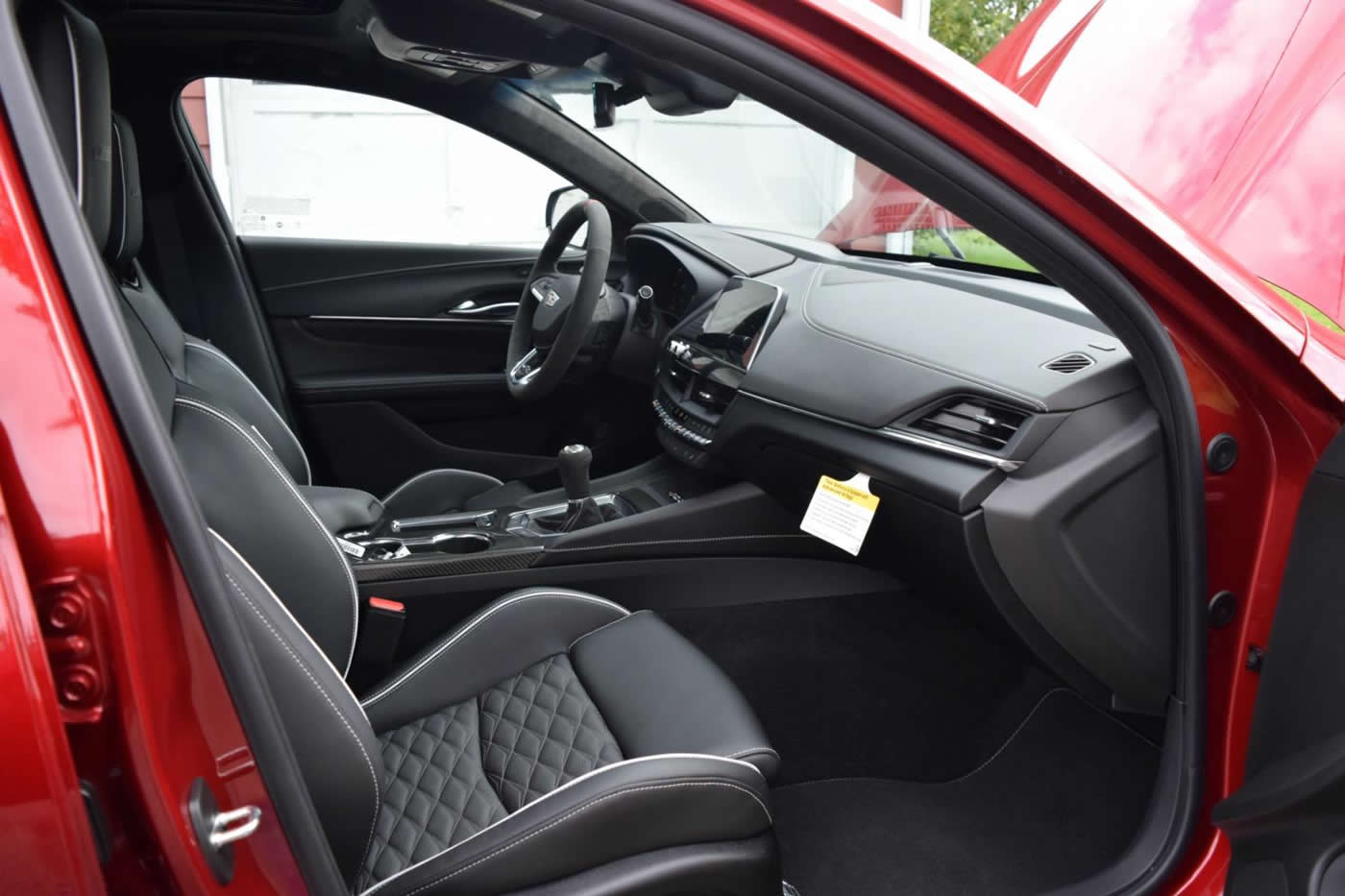 2022 Cadillac CT4-V Blackwing in Infrared Tintcoat