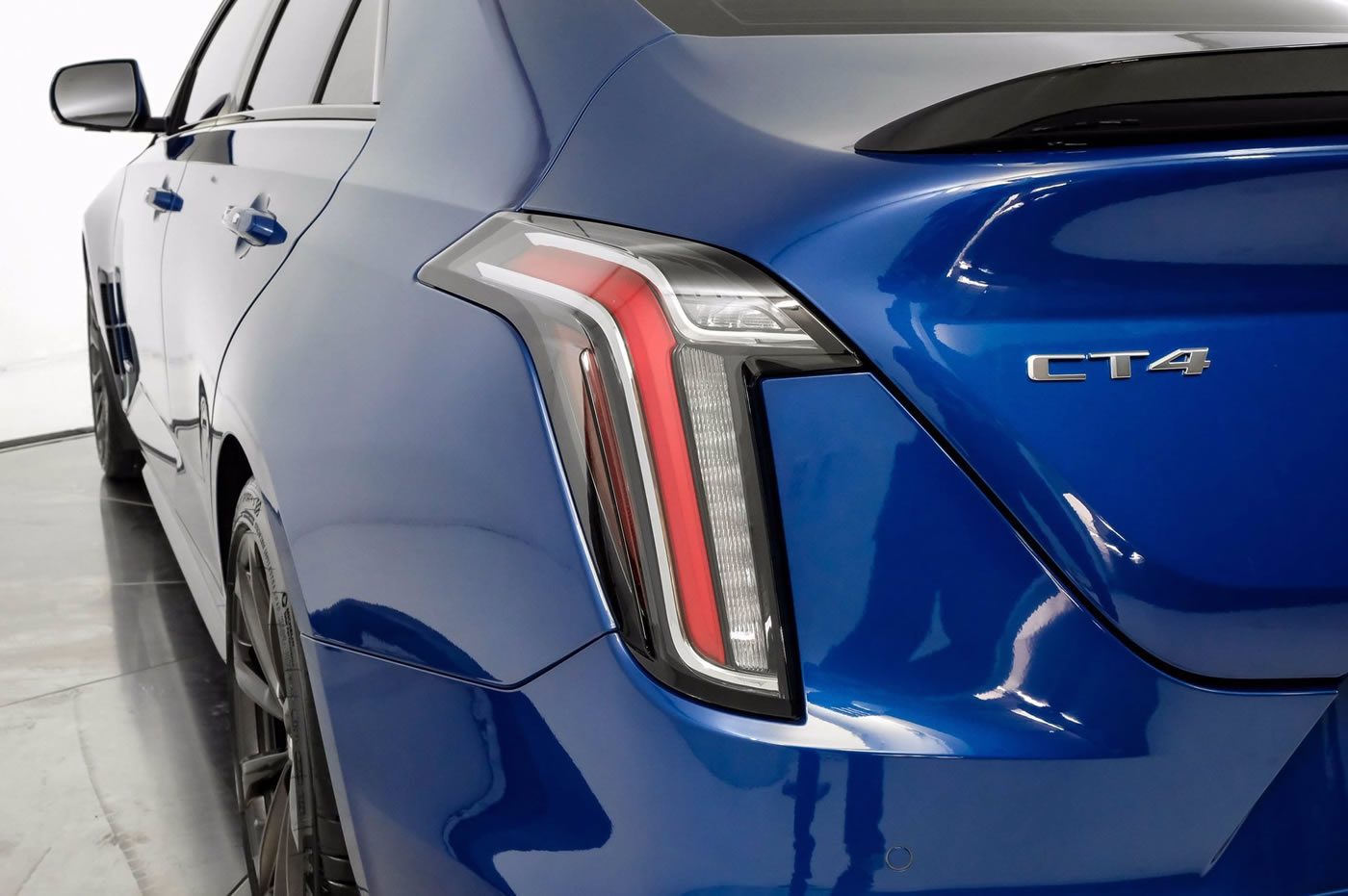 2022 Cadillac CT4-V Blackwing in Wave Metallic